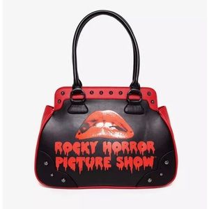 Rock Rebel Rocky Horror Picture Show Studded Satchel Bag